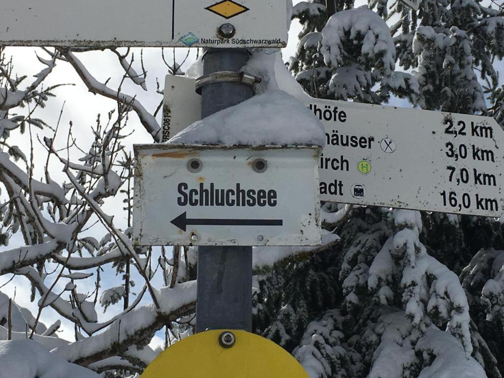 Schwarzwaldglueck Lejlighed Schluchsee Eksteriør billede
